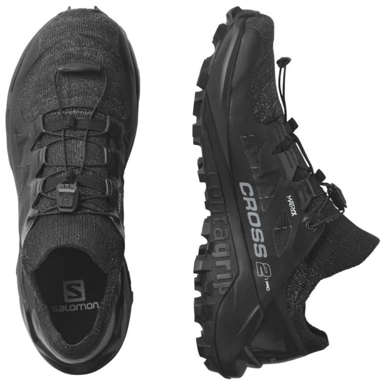 Tenis Para Trail Running Salomon Cross Pro 2 Mujer Negros | MX FYDB983